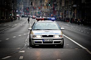 véhicule de police